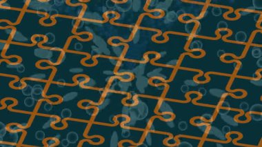 Organik desenli yüzey giriş stili video film sanatı ile soyut arkaplan tasarımı