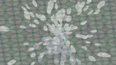 Benzersiz dijital animasyon tarzı grafikleri olan yaratıcı ortam tasarımı için yenilikçi hareket dokusu