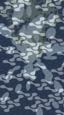 Benzersiz video giriş tasarımı projeleri için detaylı yüzey kalıbı film animasyon stili grafik girişi