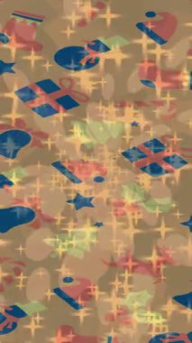 Lüks hareket projeleri için soyut tasarım stili animasyonu olan üst düzey dijital doku