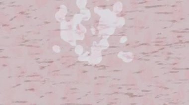 Benzersiz dijital animasyon tarzı grafikleri olan yaratıcı ortam tasarımı için yenilikçi hareket dokusu