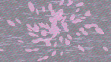 Organik desenli yüzey giriş stili video film sanatı ile soyut arkaplan tasarımı