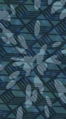 Benzersiz dijital animasyon tarzı grafikleri olan yaratıcı ortam tasarımı için yenilikçi hareket dokusu