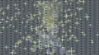 Benzersiz video giriş tasarımı projeleri için detaylı yüzey kalıbı film animasyon stili grafik girişi