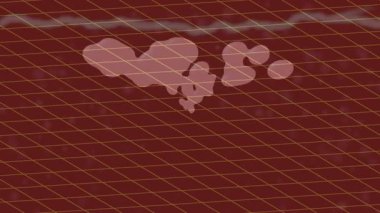 Lüks hareket projeleri için soyut tasarım stili animasyonu olan üst düzey dijital doku