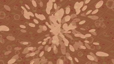 Benzersiz dijital animasyon tarzı grafikleri olan yaratıcı ortam tasarımı için yenilikçi hareket dokusu