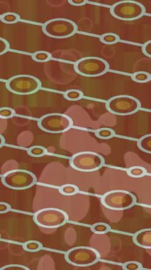 Benzersiz video giriş tasarımı projeleri için detaylı yüzey kalıbı film animasyon stili grafik girişi