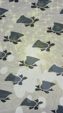 Soyut hareket desenli fütüristik video üretimi için dinamik dijital arkaplan