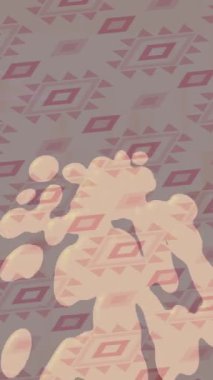 Benzersiz hareket grafikleri tasarım sanatına sahip yaratıcı film üretimi için özet bir arkaplan