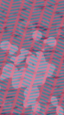 Benzersiz dijital animasyon tarzı grafikleri olan yaratıcı ortam tasarımı için yenilikçi hareket dokusu