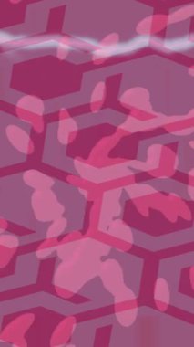 Benzersiz video giriş tasarımı projeleri için detaylı yüzey kalıbı film animasyon stili grafik girişi