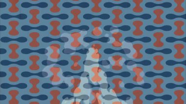 Lüks hareket projeleri için soyut tasarım stili animasyonu olan üst düzey dijital doku