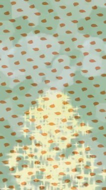 Organik desenli yüzey giriş stili video film sanatı ile soyut arkaplan tasarımı