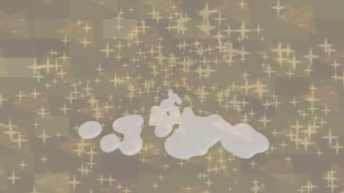 Soyut hareket desenli fütüristik video üretimi için dinamik dijital arkaplan