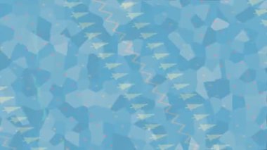 Dijital doku yüzey tasarım biçimi ile modern video animasyonu için gelişmiş hareket grafikleri