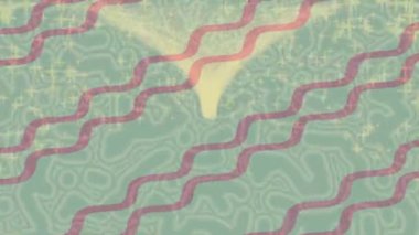 Soyut hareket desenli fütüristik video üretimi için dinamik dijital arkaplan