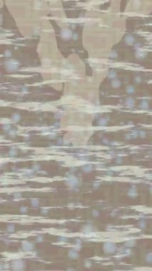 Benzersiz dijital animasyon tarzı grafikleri olan yaratıcı ortam tasarımı için yenilikçi hareket dokusu