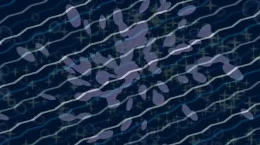 Organik desenli yüzey giriş stili video film sanatı ile soyut arkaplan tasarımı