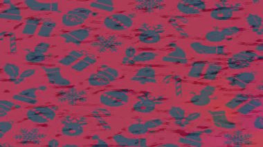 Benzersiz hareket grafikleri tasarım sanatına sahip yaratıcı film üretimi için özet bir arkaplan