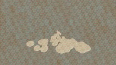 Lüks hareket projeleri için soyut tasarım stili animasyonu olan üst düzey dijital doku