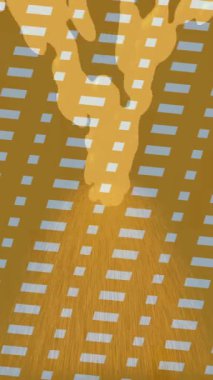 Benzersiz hareket grafikleri tasarım sanatına sahip yaratıcı film üretimi için özet bir arkaplan