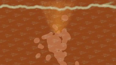 Profesyonel video projeleri sanat tarzı için organik hareketli arkaplan tasarımı