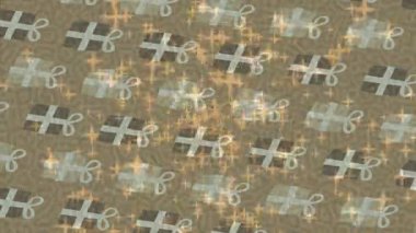 Benzersiz hareket grafikleri tasarım sanatına sahip yaratıcı film üretimi için özet bir arkaplan