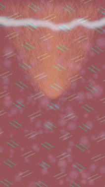 Profesyonel video projeleri sanat tarzı için organik hareketli arkaplan tasarımı