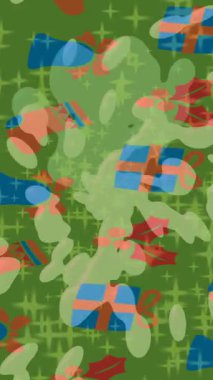 Organik desenli yüzey giriş stili video film sanatı ile soyut arkaplan tasarımı