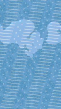 Benzersiz video giriş tasarımı projeleri için detaylı yüzey kalıbı film animasyon stili grafik girişi