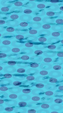 Lüks hareket projeleri için soyut tasarım stili animasyonu olan üst düzey dijital doku