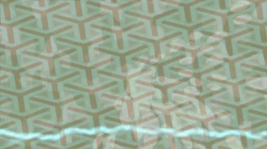 Dijital doku yüzey tasarım biçimi ile modern video animasyonu için gelişmiş hareket grafikleri