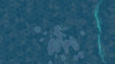 Lüks hareket projeleri için soyut tasarım stili animasyonu olan üst düzey dijital doku