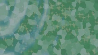 Benzersiz video giriş tasarımı projeleri için detaylı yüzey kalıbı film animasyon stili grafik girişi