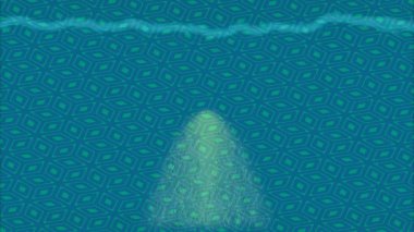 Soyut hareket desenli fütüristik video üretimi için dinamik dijital arkaplan