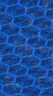 Soyut hareket desenli fütüristik video üretimi için dinamik dijital arkaplan