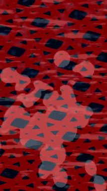 Benzersiz hareket dokusu tasarım sanatı ile profesyonel video düzenleme için modern soyut grafikler