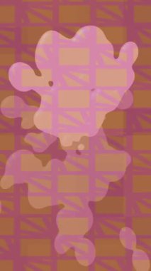 Estetik doku arkaplan tasarımı renkli hareket grafikleri ile moda film giriş profosyoneli