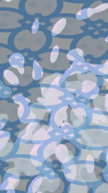 Soyut hareket desenli fütüristik video üretimi için dinamik dijital arkaplan