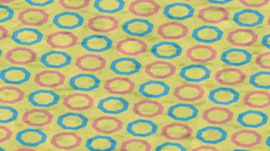 Benzersiz hareket grafikleri tasarım sanatına sahip yaratıcı film üretimi için özet bir arkaplan