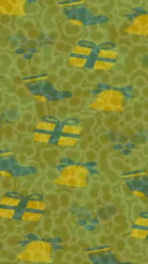 Dijital doku yüzey tasarım biçimi ile modern video animasyonu için gelişmiş hareket grafikleri