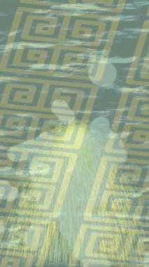 Yaratıcı video düzenleme film tasarımı için benzersiz hareket grafikleri biçimi giriş hareketi video pro