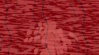 Organik desenli yüzey giriş stili video film sanatı ile soyut arkaplan tasarımı