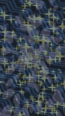 Benzersiz dijital animasyon tarzı grafikleri olan yaratıcı ortam tasarımı için yenilikçi hareket dokusu