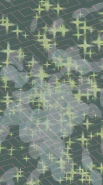 Modern medya üretimi için fütüristik dijital soyut doku sinematik tarz hareketli grafik ögesi