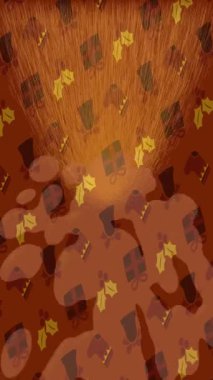 Soyut hareket desenli fütüristik video üretimi için dinamik dijital arkaplan