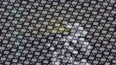 Benzersiz video giriş tasarımı projeleri için detaylı yüzey kalıbı film animasyon stili grafik girişi