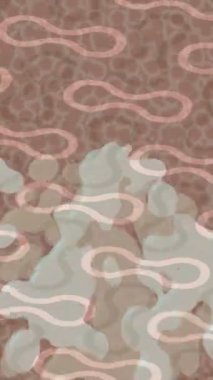 Estetik doku arkaplan tasarımı renkli hareket grafikleri ile moda film giriş profosyoneli