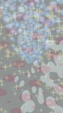 Benzersiz video giriş tasarımı projeleri için detaylı yüzey kalıbı film animasyon stili grafik girişi