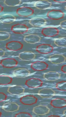 Benzersiz hareket dokusu tasarım sanatı ile profesyonel video düzenleme için modern soyut grafikler